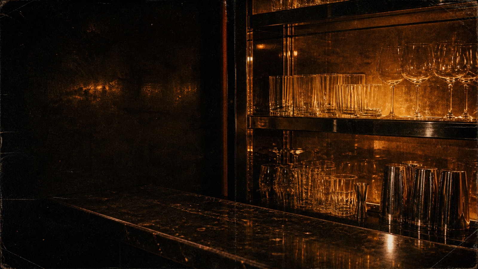 the bar